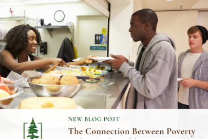 connect between poverty and mental health issues